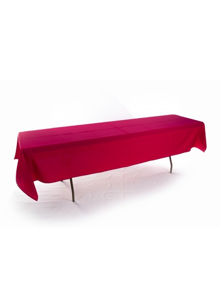 MANTEL DE 10 PERSONAS FUCSIA