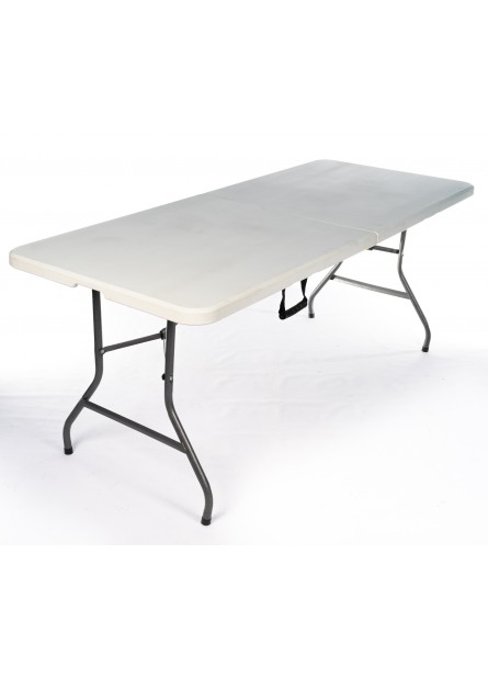 MESA PARA 8 PERSONAS PLASTICA PLEGABLE  